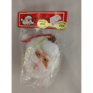 Christmas Decoration Santa‎ Claus Ornament OTP 3 Inch